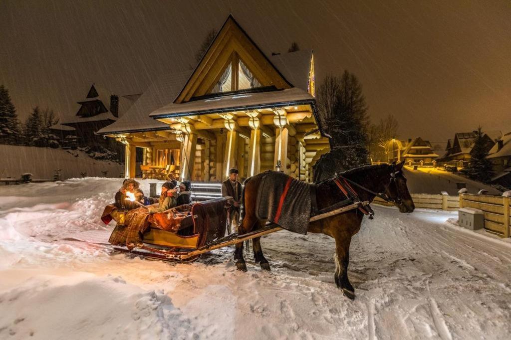 Vila Osada Nad Potokiem Kościelisko Exteriér fotografie